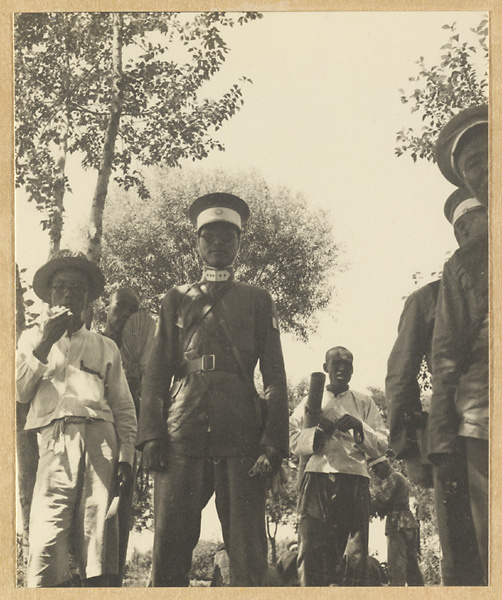 Passengers and Japanese soldiers on the trip from Beijing to Chengde