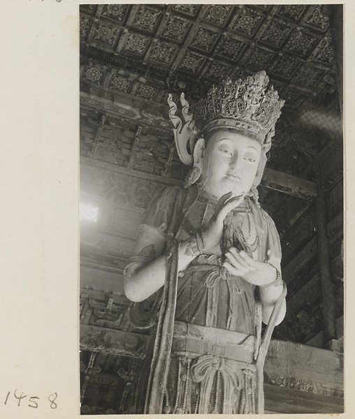 Statue of a Bodhasattva at Da Fo si