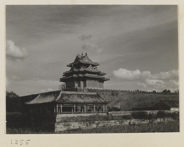 Corner watchtower and walls of the Forbidden City