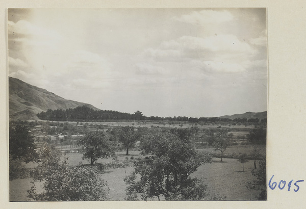 Bei ting and surrounding landscape at the Ming Tombs