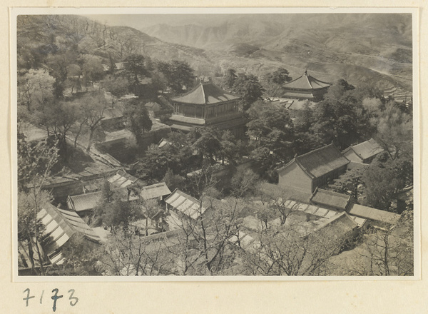 General view of the temple complex at Jie tai si