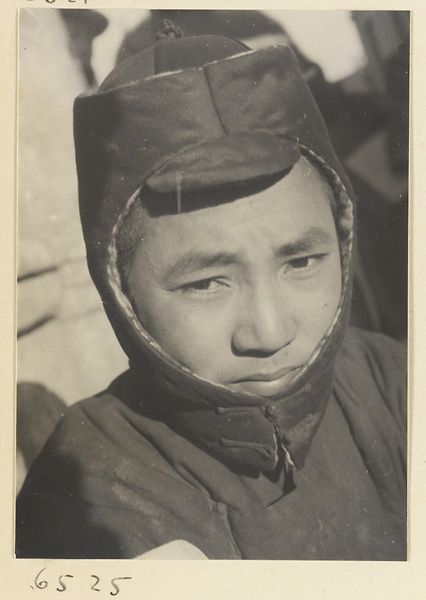 Boy wearing a hat