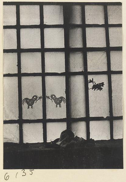 Paper-cuts displayed on windows