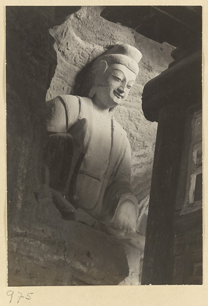 Statue of Buddha at the Yun'gang Caves