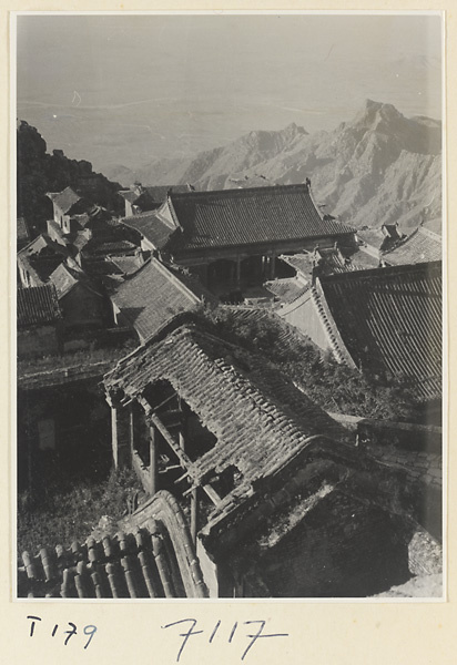 Temple complex on Tai Mountain