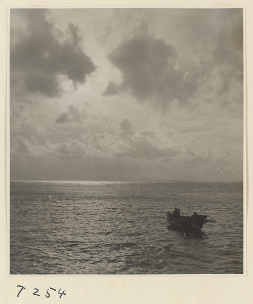 Boat on the Shandong coast