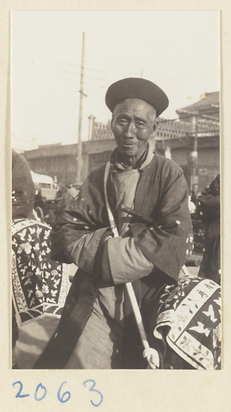 Drummer in a wedding procession