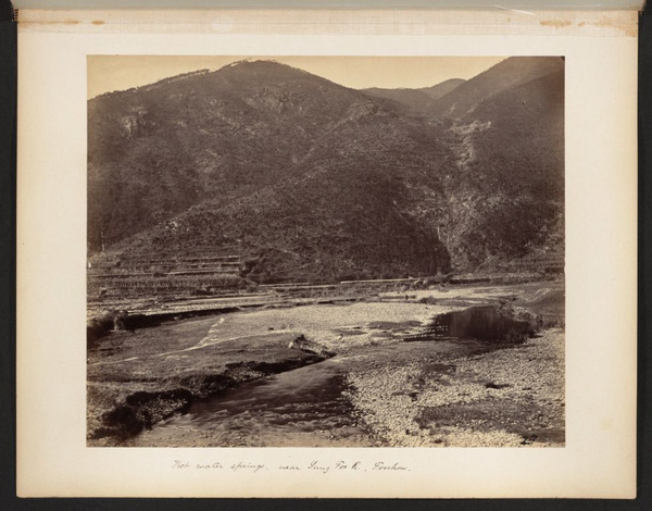 Hot water springs, near Yung [Yuen?] Foo R[iver], Foochow
