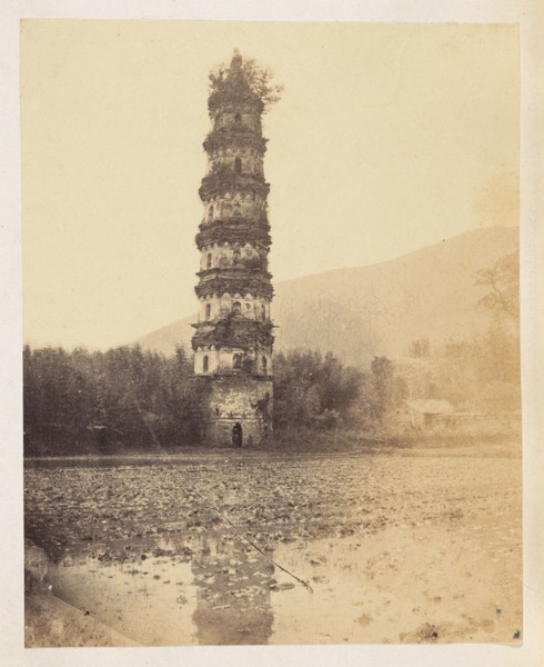 West Pagoda, Temple of King Ashoka (阿育王寺), near Ningbo