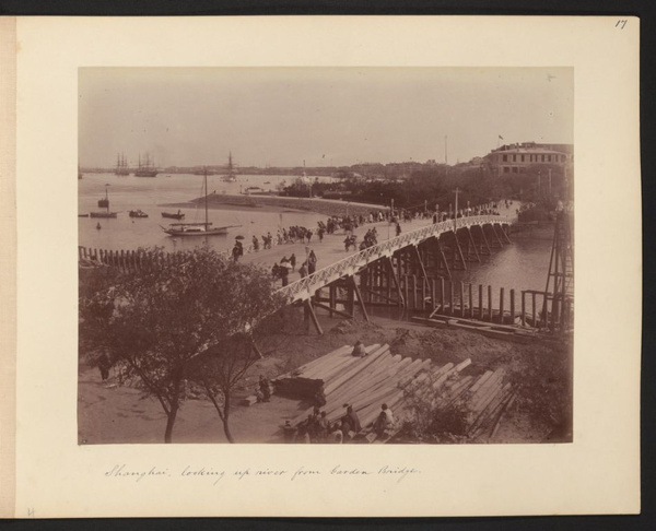 Shanghai, looking up river from Garden Bridge