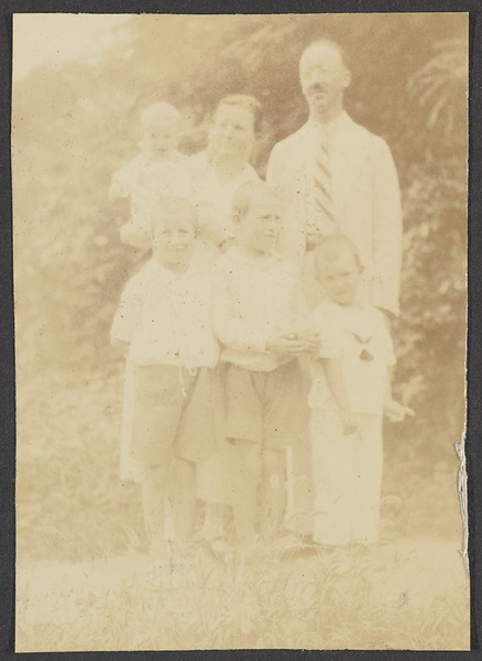 The Harris family in Chefoo.