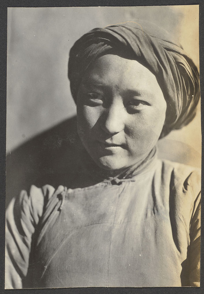 The real rulers of Tsinghai. A Salar woman.