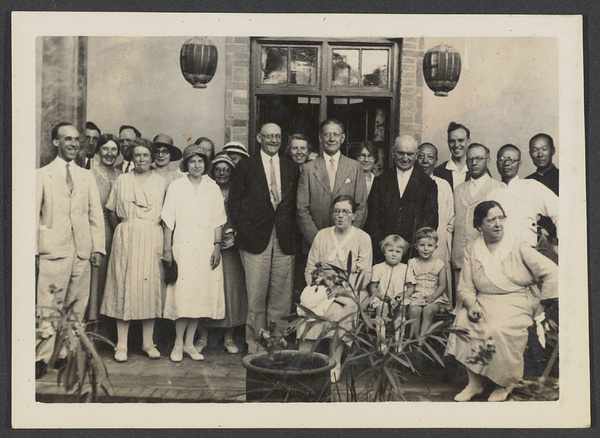 Sian. June 27 conference at home of Rev. & Mrs. Young. Workers from S.A.M., E.B., S.D.A., S.K.H., Y.M.C.A.