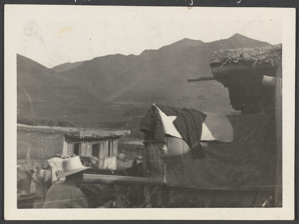 Tsinghai.  Shantszing in to an inn at Hsia Ko.  The next morning we crossed this pass at 11,250 ft.