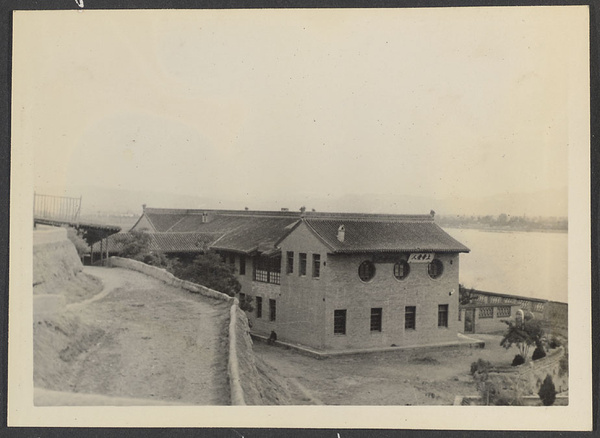 Borden Memorial Hospital, Lanchow.  From the men's ward level.