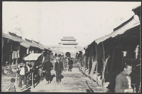 Pingliang, Kansu. The East Gate.