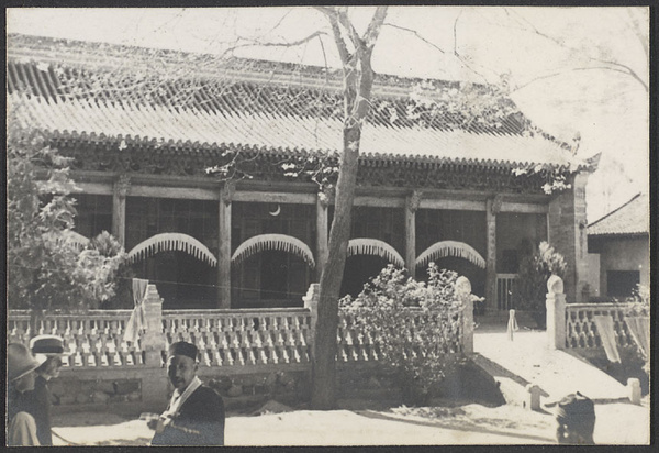 Pingliang, Kansu. One of the new mosques in East Kuan.