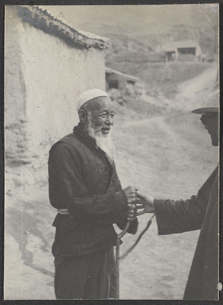 Along the old Silk Road to Europe. A friendly greeting.