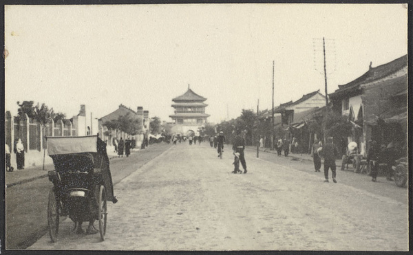 Sian.  Bell Tower from the north.