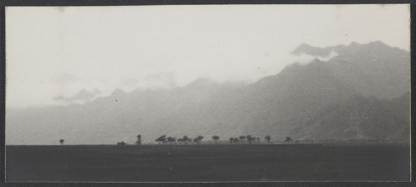 What Marco Polo Called Tenduc - Eastern Suiyuan.  Rain on the mountains near Paotow.