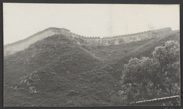 The Great Wall outside and in. Along the top.