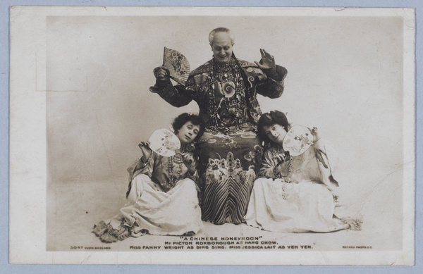 Picton Roxborough, Fanny Wright and Jessica Lait in the musical comedy ‘A Chinese Honeymoon’