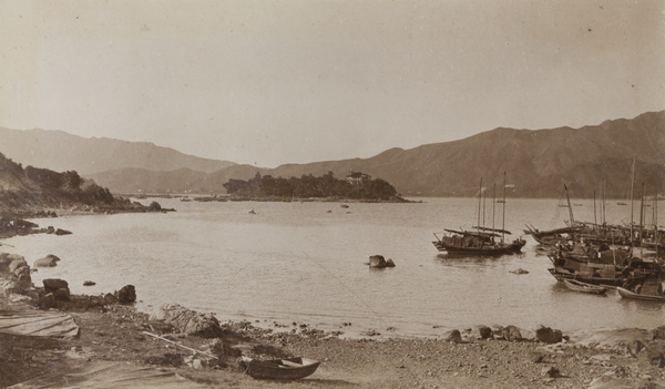 Yuen Chau Tsai island (元洲仔) and Tolo Harbour, Tai Po, Hong Kong