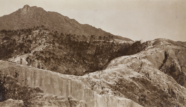 A rocky landscape, Hong Kong