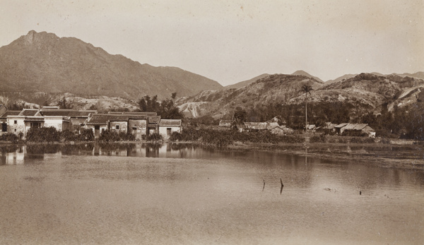 A waterside village, Hong Kong