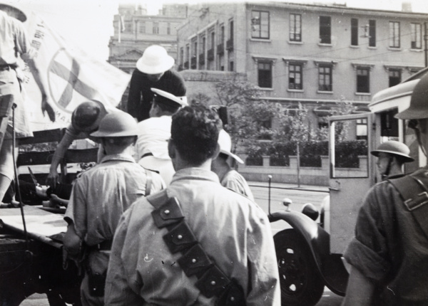 International Red Cross volunteers, Shanghai, 1937