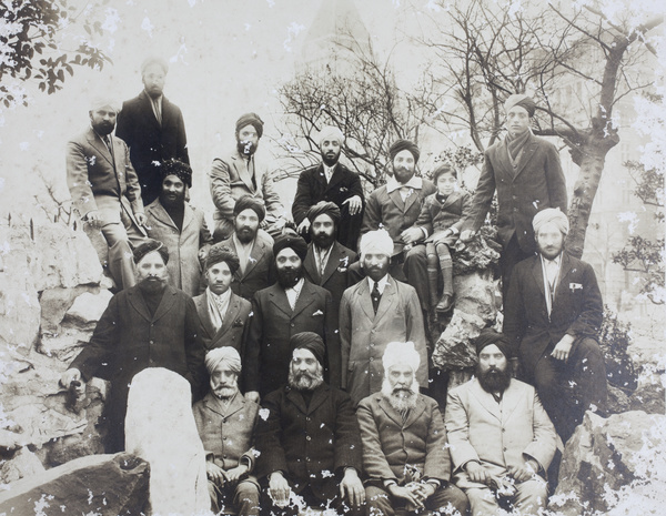 Indian employees of the China Maritime Customs Service, Shanghai