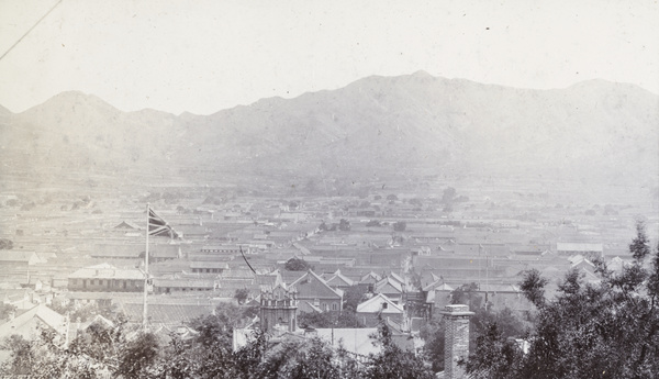 Yantai photographed from Chefoo Bluff