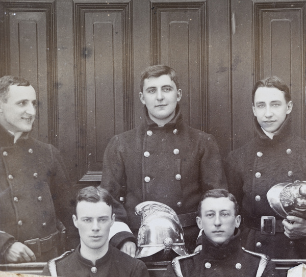 Fire brigade volunteers, Mih Ho Loong Hook and Ladder Company Number 1, Shanghai