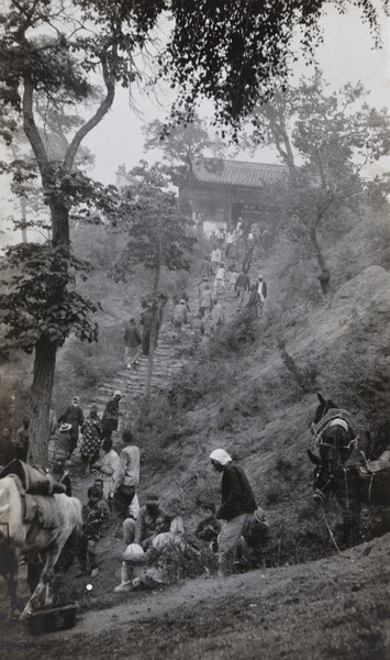 People, steps and gateway