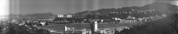 Happy Valley Racecourse, looking east, Hong Kong