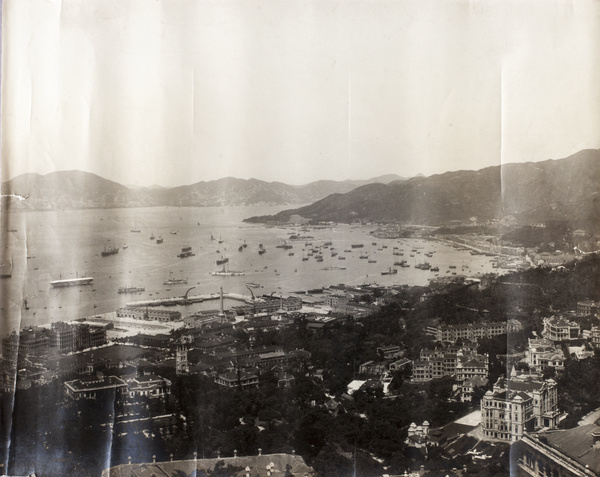 The Royal Navy’s Naval Dockyard and Victoria Harbour, Hong Kong