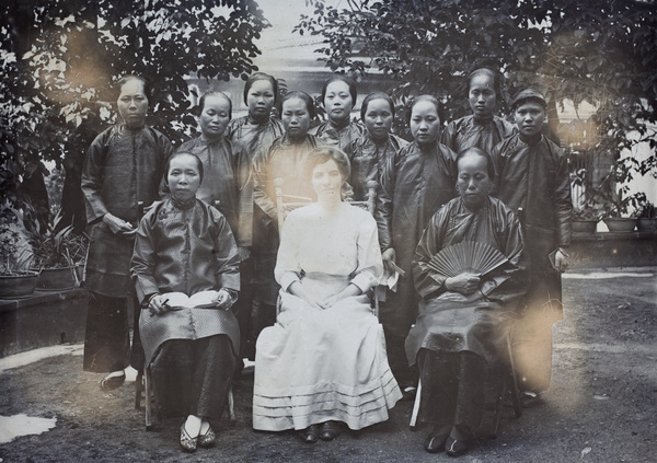 Portrait of a group of women