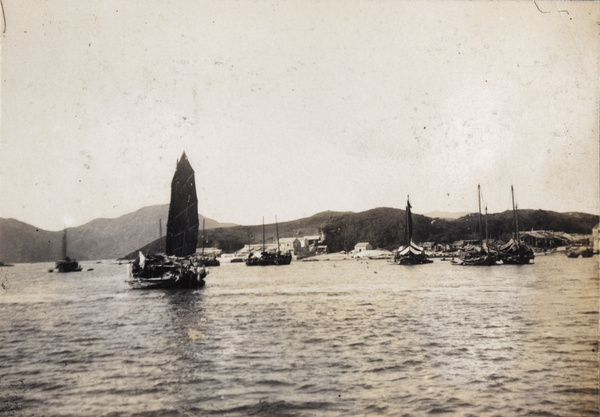 Boats at anchor