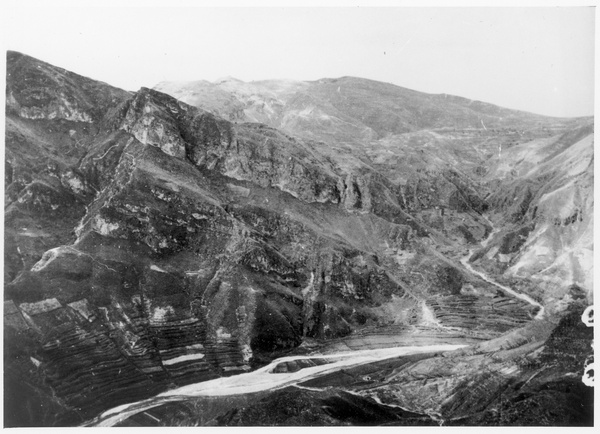 Mountains and a river