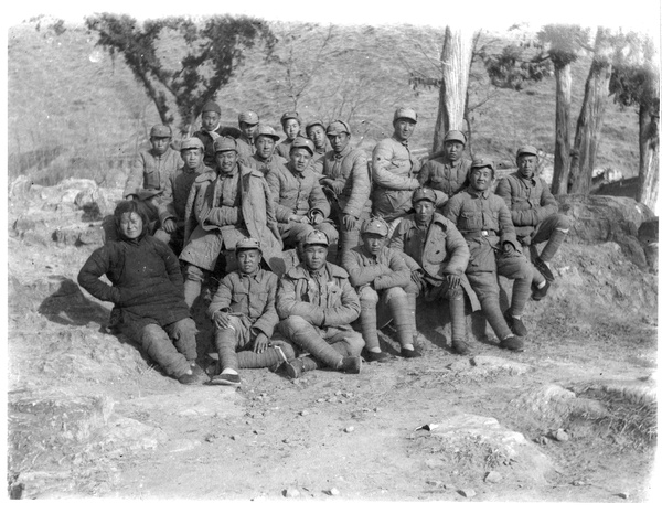 Radio station personnel, at headquarters, Jinchaji