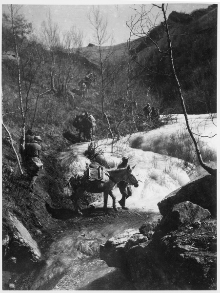 On the journey from Shansi-Suiyuan Headquarters to the Yellow River, 1944
