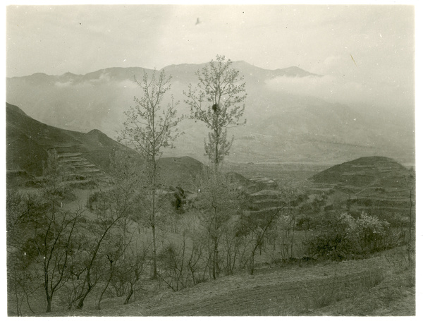 Terraced hillsides