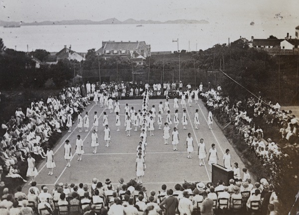 Exhibition drill, CIM School (芝罘学校), Yantai