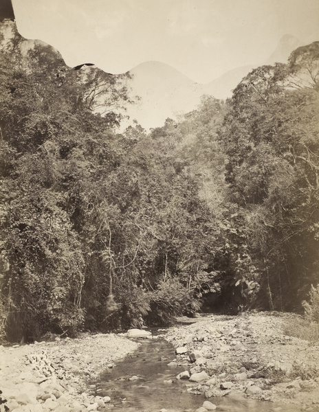 Mountain river and gorge, Taiwan