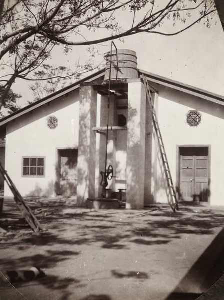 Water tower at the Mission Hospital, Tainan, Taiwan