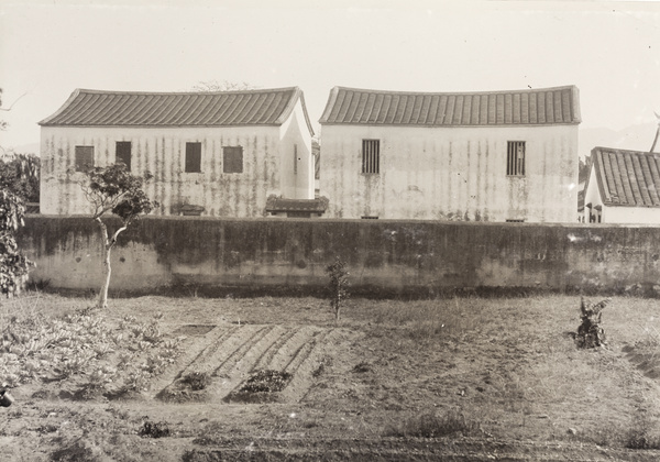 Boys' School building, old Pastor's house and vegetable garden, Zhangpu