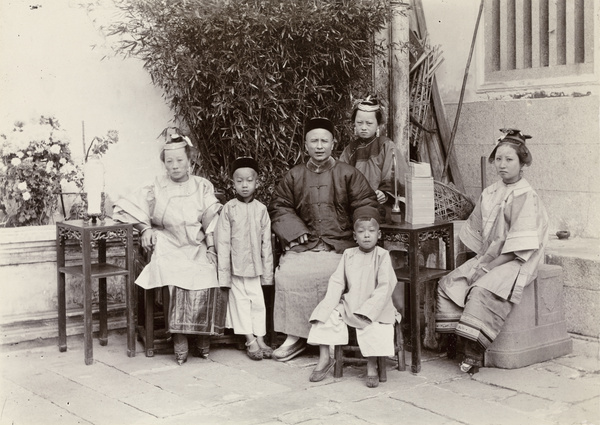 Ko-sian si and his family, Dongshan