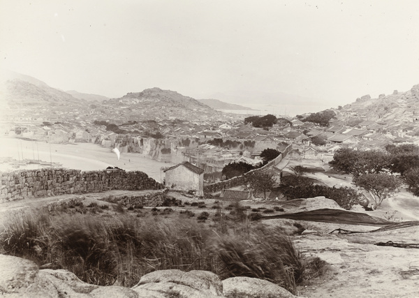 Part of Dongshan city, viewed from the city hill