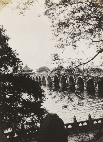 Seventeen-arch Bridge, Summer Palace, Peking