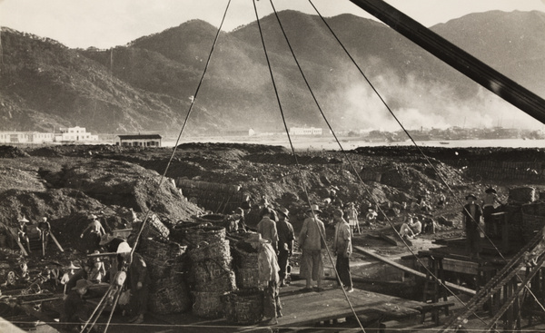 Coal yard, Kowloon, Hong Kong